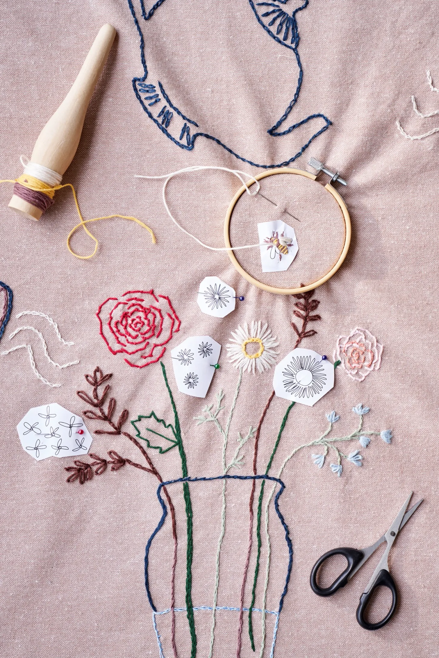 Broderiramme