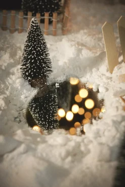 Juletre Med Snø