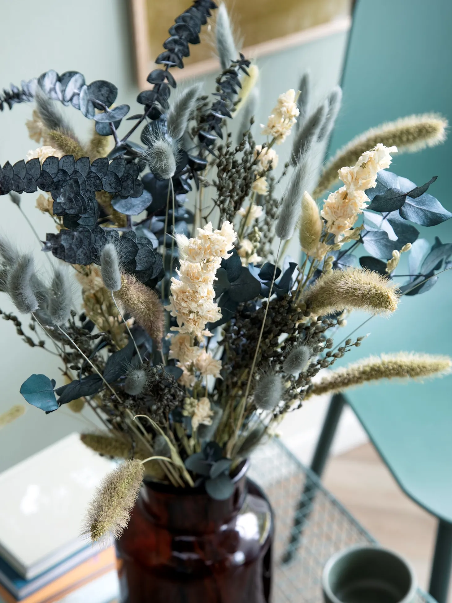Tørkede Blomster Fiola Medium