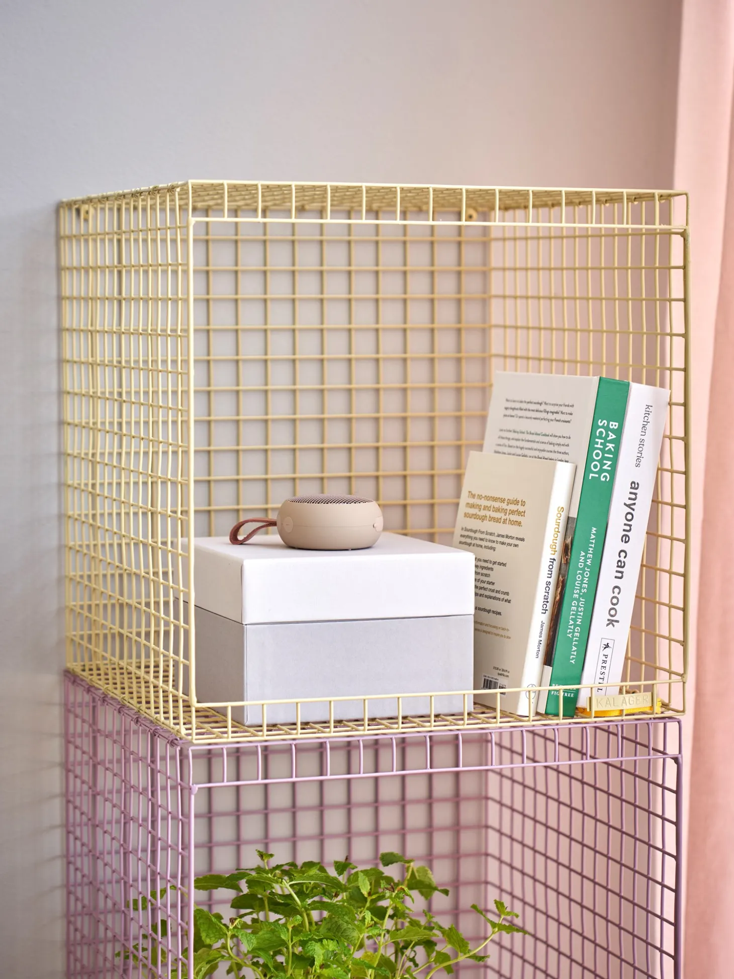 WIRE CUBIC Trådhylle
